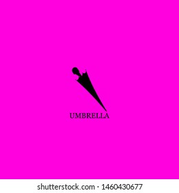 umbrella icon sign signifier vector