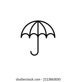 Umbrella icon. umbrella sign and symbol
