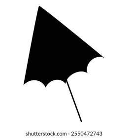 Umbrella Icon Simple Design for Weather Protection