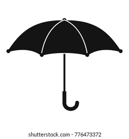 Umbrella icon. Simple illustration of umbrella vector icon for web