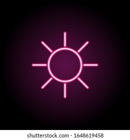 Schirmsymbol. Einfache dünne Linie, Vektorillustration von Web-Icons für i und ux, Website oder mobile Applikationen