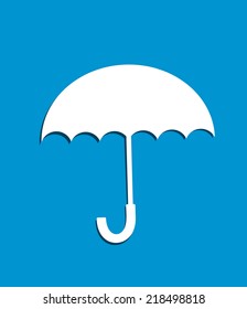 umbrella icon single