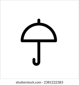 Umbrella icon stock vector illustration