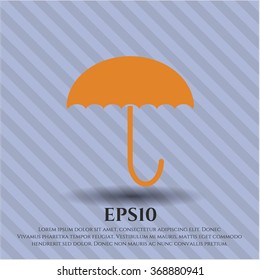 Umbrella icon or symbol