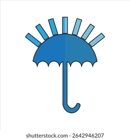 UMBRELLA ICON SYMBOL AS A SAFETY