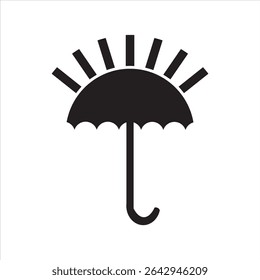 UMBRELLA ICON SYMBOL AS A SAFETY