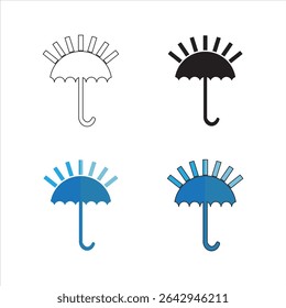 UMBRELLA ICON SYMBOL AS A SAFETY