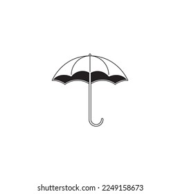 umbrella icon symbol sign vector
