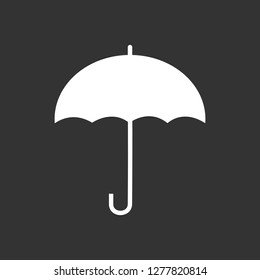 umbrella icon symbol vector