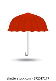 umbrella icon symbol vector illustration