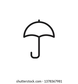 umbrella icon template 
