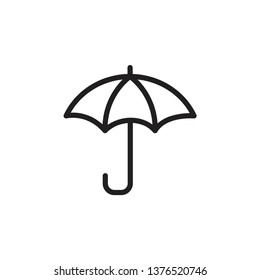 umbrella icon trendy