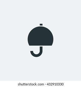 Umbrella icon in trendy flat style background, image jpg, vector eps, flat web, material icon, UI illustration
