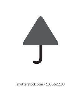 umbrella icon vector