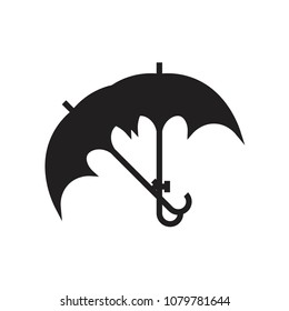 umbrella icon vector