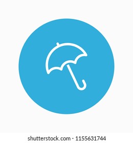 umbrella icon vector