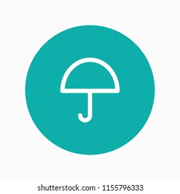 umbrella icon vector