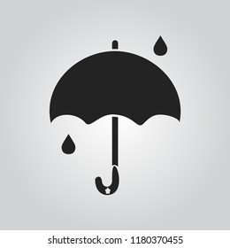 Umbrella icon vector