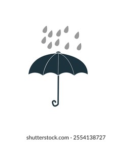 umbrella icon with vector icon