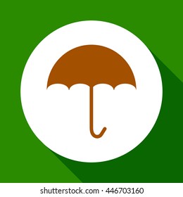 Umbrella icon vector.