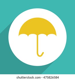 Umbrella icon vector.