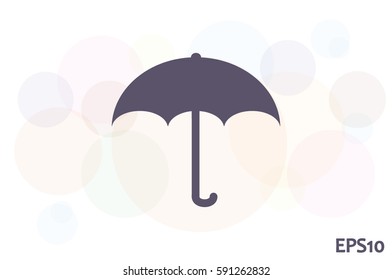 Umbrella icon vector