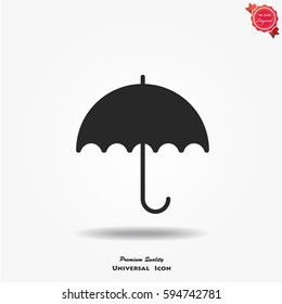 Umbrella icon vector