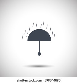Umbrella icon vector