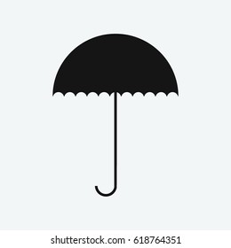 umbrella icon vector