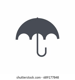 Umbrella icon vector