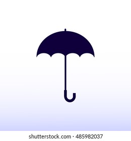 umbrella icon, vector best flat icon, EPS