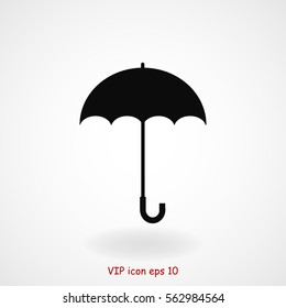 umbrella icon, vector best flat icon, EPS