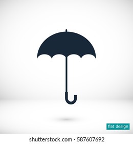 umbrella icon, vector best flat icon, EPS