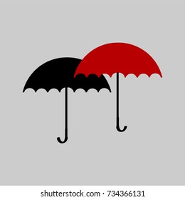 umbrella icon, vector best flat icon