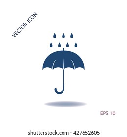 Umbrella icon, vector design 