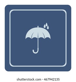 Umbrella icon, vector design 