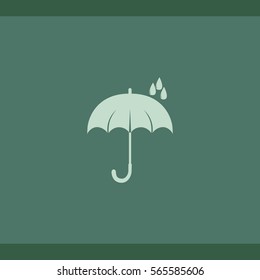 Umbrella icon, vector design 