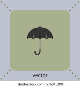 Umbrella icon, vector design 