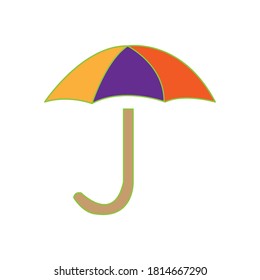 Umbrella icon vector design illustration
