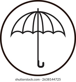 umbrella icon vector design illustration