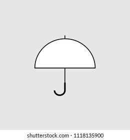 Umbrella icon vector design isolated