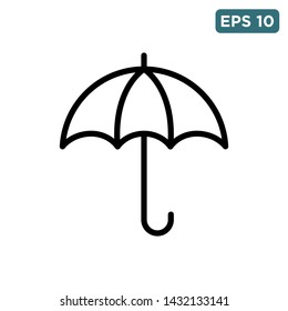 umbrella icon vector design template