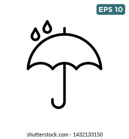 umbrella icon vector design template
