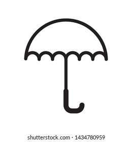 umbrella icon vector design template