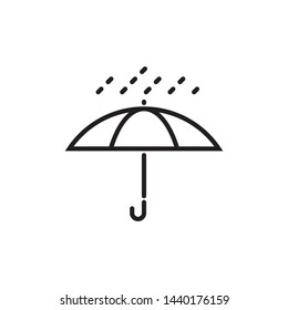 Umbrella icon vector design template