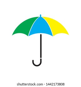 Umbrella icon vector design template
