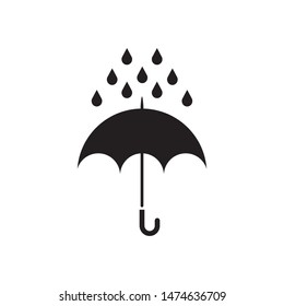 Umbrella icon vector design template