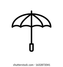 Umbrella icon vector design template ilustrasion