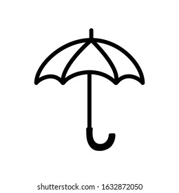Umbrella icon vector design template ilustrasion