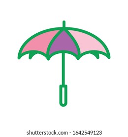 Umbrella icon vector design template